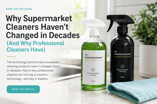 Why Supermarket Cleaners Haven't Changed in Decades (And Why Professional Cleaners Have)